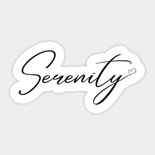 Serenity Sticker